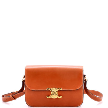Celine Triomphe Shoulder Bag Smooth Calfskin Medium