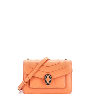 Bvlgari Serpenti Crossbody Bag Leather Small