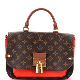 Louis Vuitton Vaugirard Handbag Monogram Canvas with Leather