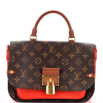Louis Vuitton Vaugirard Handbag Monogram Canvas with Leather