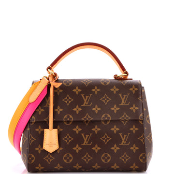 Louis Vuitton Cluny Top Handle Bag Monogram Canvas BB