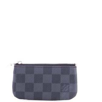 Louis Vuitton Key Pouch Damier Graphite