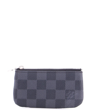 Louis Vuitton Key Pouch Damier Graphite