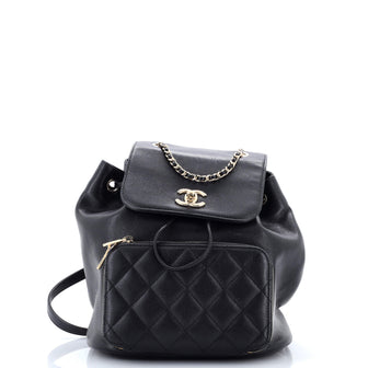 Chanel Business Affinity Backpack Caviar Small