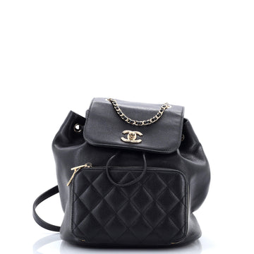 Chanel Business Affinity Backpack Caviar Small