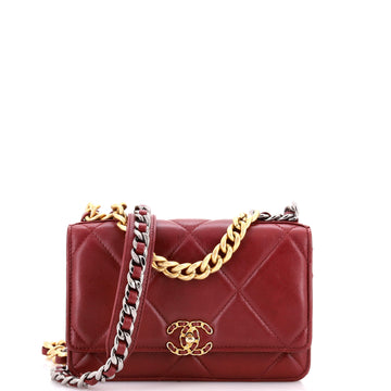 Chanel 19 Wallet on Chain Quilted Lambskin