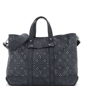 Louis Vuitton Journey Tote Faded Monogram Debossed Leather