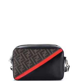 Fendi Camera Case Bag Zucca Coated Canvas and Leather Small