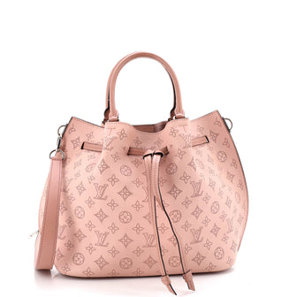Louis Vuitton Girolata Handbag Mahina Leather