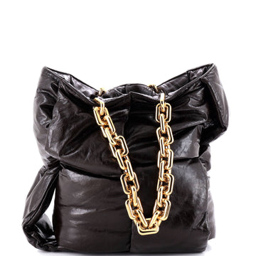 Bottega Veneta Puffy Chain Tote Padded Maxi Intrecciato Leather