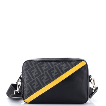 Fendi Camera Case Bag Zucca Coated Canvas and Leather Small