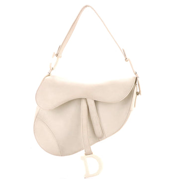 Christian Dior Ultra Matte Saddle Handbag Leather Medium