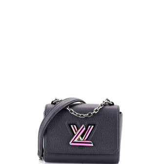 Louis Vuitton Twist Handbag Taurillon Leather Mini