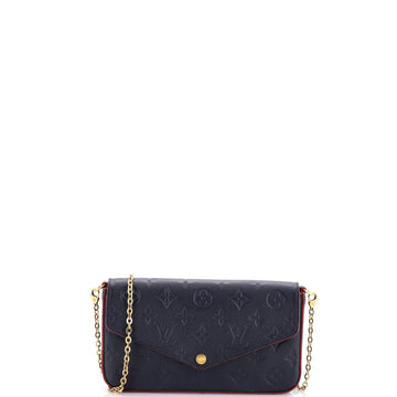 Louis Vuitton Felicie Pochette Monogram Empreinte Leather