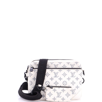 Louis Vuitton Trio Messenger Bag Monogram Shadow Leather
