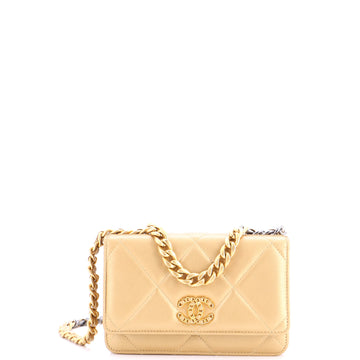 Chanel 19 Wallet on Chain Quilted Lambskin