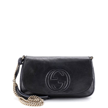 Gucci Soho Chain Crossbody Bag Leather Medium