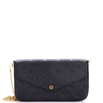 Louis Vuitton Felicie Pochette Monogram Empreinte Leather