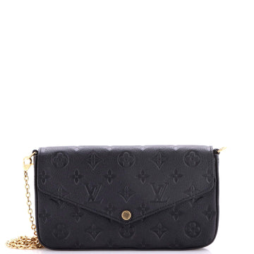 Louis Vuitton Felicie Pochette Monogram Empreinte Leather