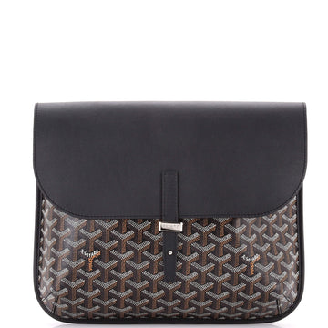 Goyard Coursier Messenger Bag Coated Canvas and Leather