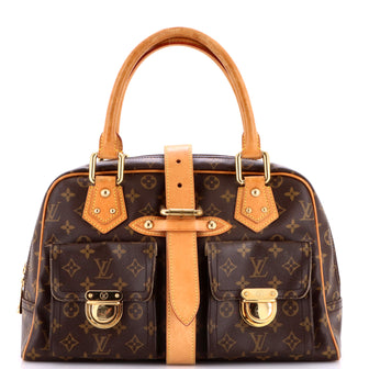 Louis Vuitton Manhattan Handbag Monogram Canvas GM