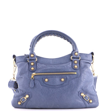 Balenciaga Town Giant Studs Bag Leather