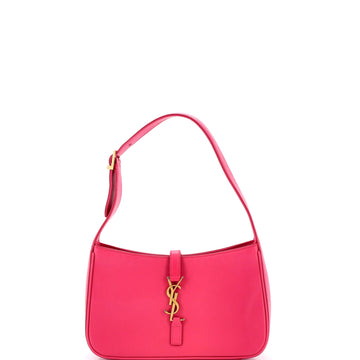 Saint Laurent Le 5 a 7 Hobo Leather Small