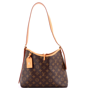 Louis Vuitton CarryAll Hobo Monogram Canvas PM