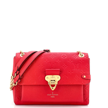 Louis Vuitton Vavin Handbag Monogram Empreinte Leather PM