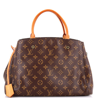 Louis Vuitton Montaigne Handbag Monogram Canvas MM