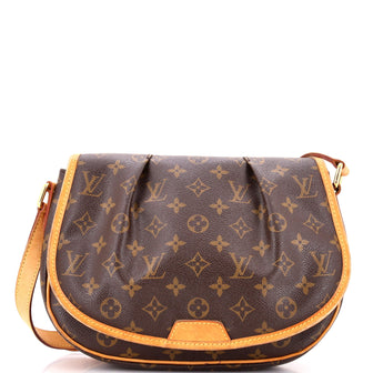 Louis Vuitton Menilmontant Handbag Monogram Canvas PM