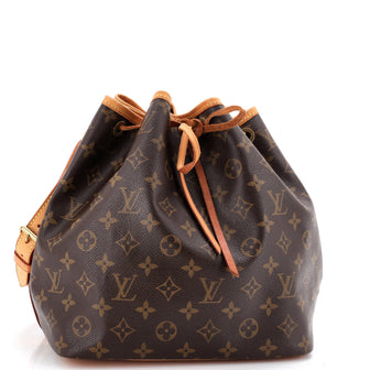 Louis Vuitton Petit Noe NM Handbag Monogram Canvas