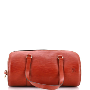Louis Vuitton Soufflot Handbag Epi Leather