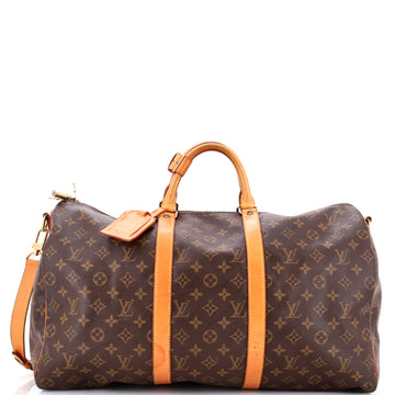 Louis Vuitton Keepall Bandouliere Bag Monogram Canvas 50