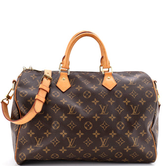 Louis Vuitton Speedy Bandouliere Bag Monogram Canvas 35