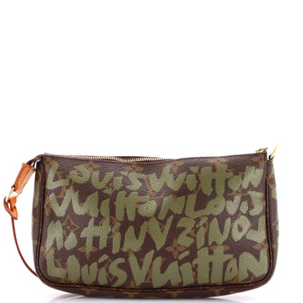 Louis Vuitton Pochette Accessoires Limited Edition Monogram Graffiti