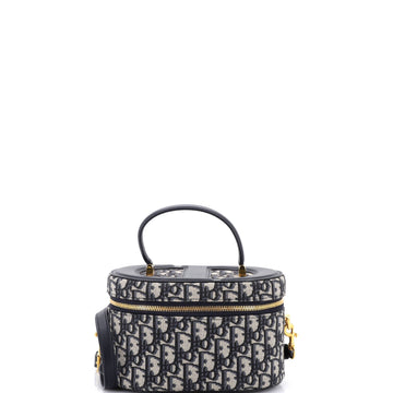 Christian Dior CD Signature Vanity Case Oblique Canvas Small