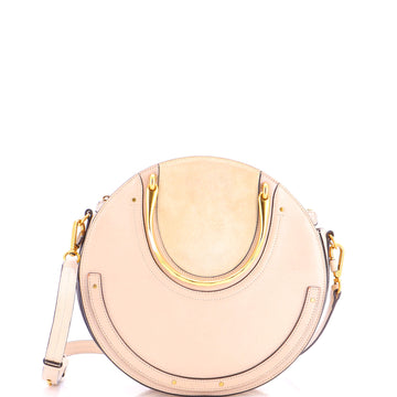 Chloe Pixie Crossbody Bag Leather and Suede Medium