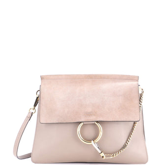 Chloe Faye Shoulder Bag Leather Medium