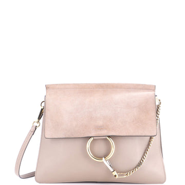 Chloe Faye Shoulder Bag Leather Medium
