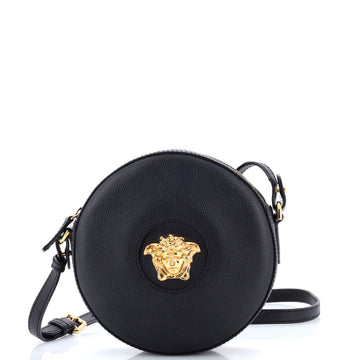 Versace La Medusa Round Camera Bag Leather Small