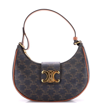 Celine Ava Triomphe Bag Triomphe Coated Canvas