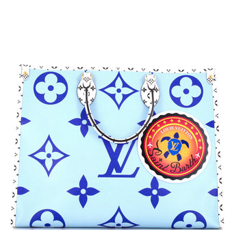 Louis Vuitton OnTheGo Tote Limited Edition Cities Colored Monogram Giant GM