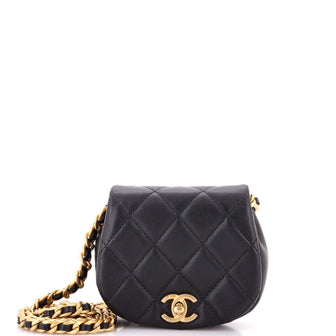 Chanel Coco Mail Clutch with Chain Quilted Calfskin Mini