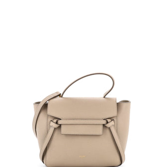 Celine Belt Bag Textured Leather Nano