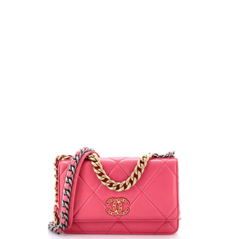 Chanel 19 Wallet on Chain Quilted Lambskin