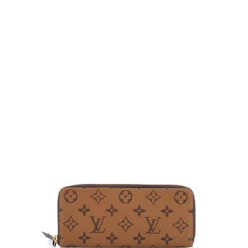 Louis Vuitton Clemence Wallet Reverse Monogram Canvas
