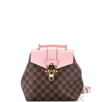 Louis Vuitton Clapton Backpack Damier and Leather