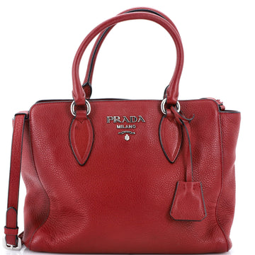 Prada Convertible Shopping Tote Vitello Daino Medium