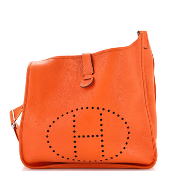 Hermes Evelyne Bag Gen III Clemence GM